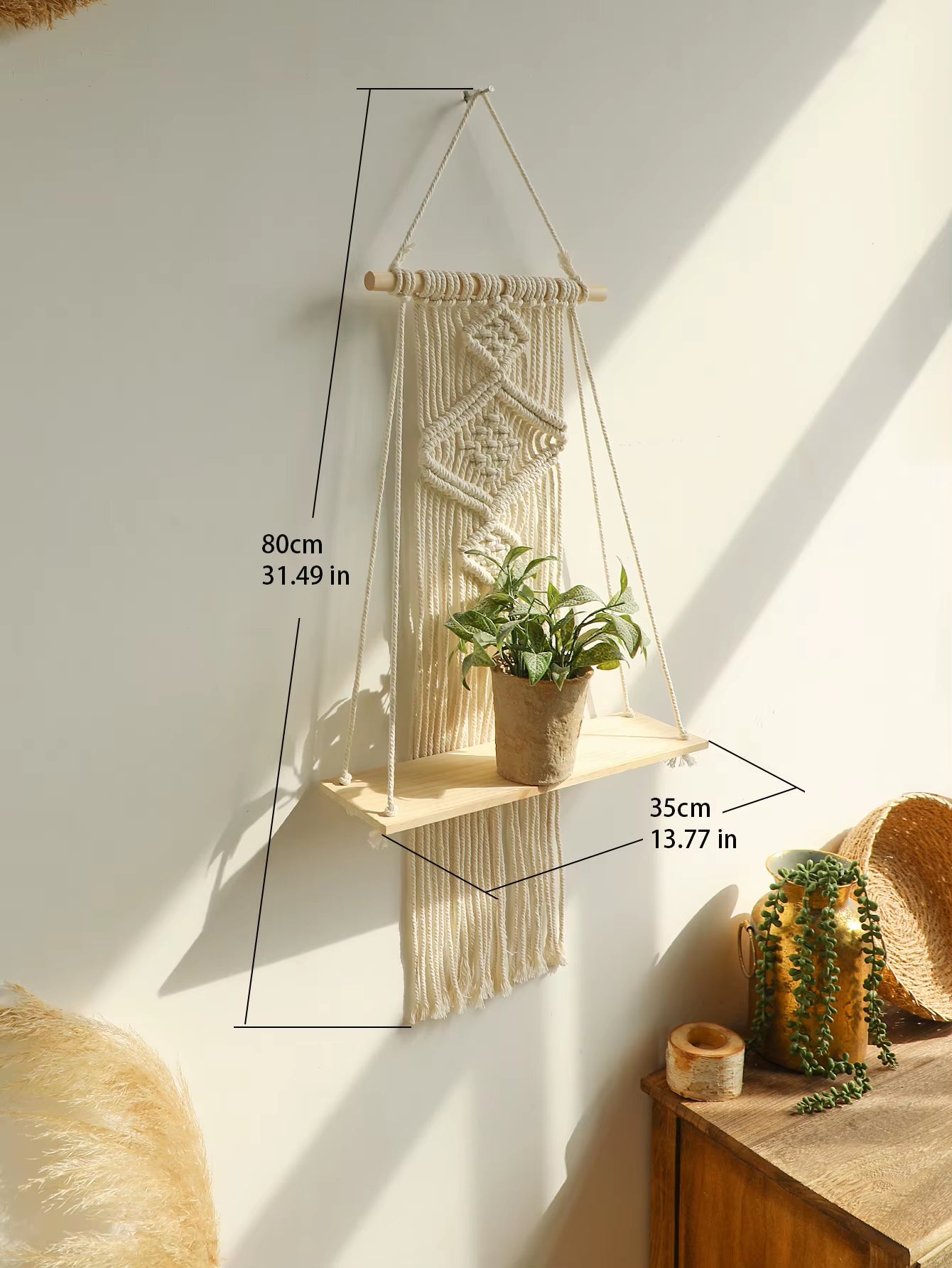 Wall Shelf Wood 